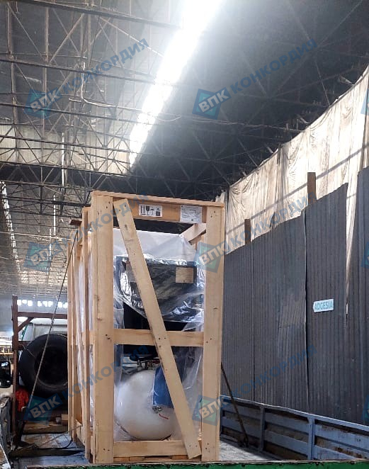 Отгрузка спирального компрессора Remeza КС7-8-270Д в г. Санкт-Петербург