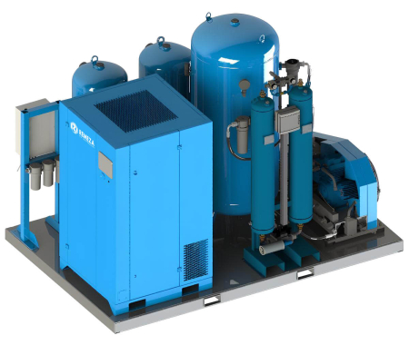 Модульная компрессорная станция Ремеза МКР50-1-8 фото