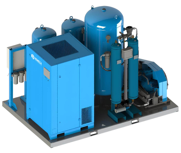 Модульная компрессорная станция Ремеза МКР40-1-5 фото