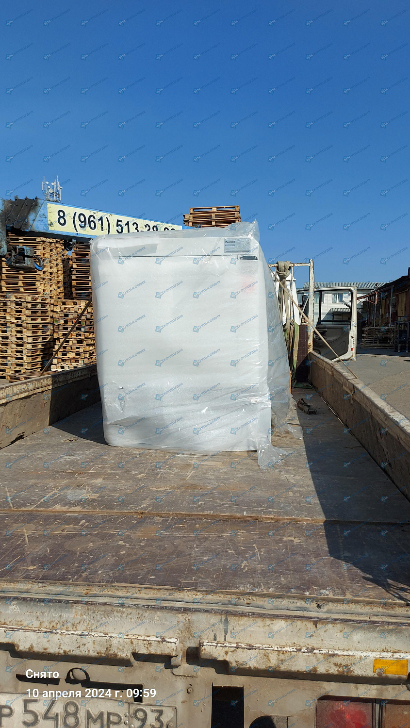 Отгрузка дизельного генератора ZAMMER  АД30-Т400 в г. Краснодар